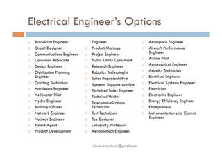 Various industry trends and career opportunities for engineering ...