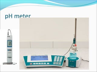 pH meter
 