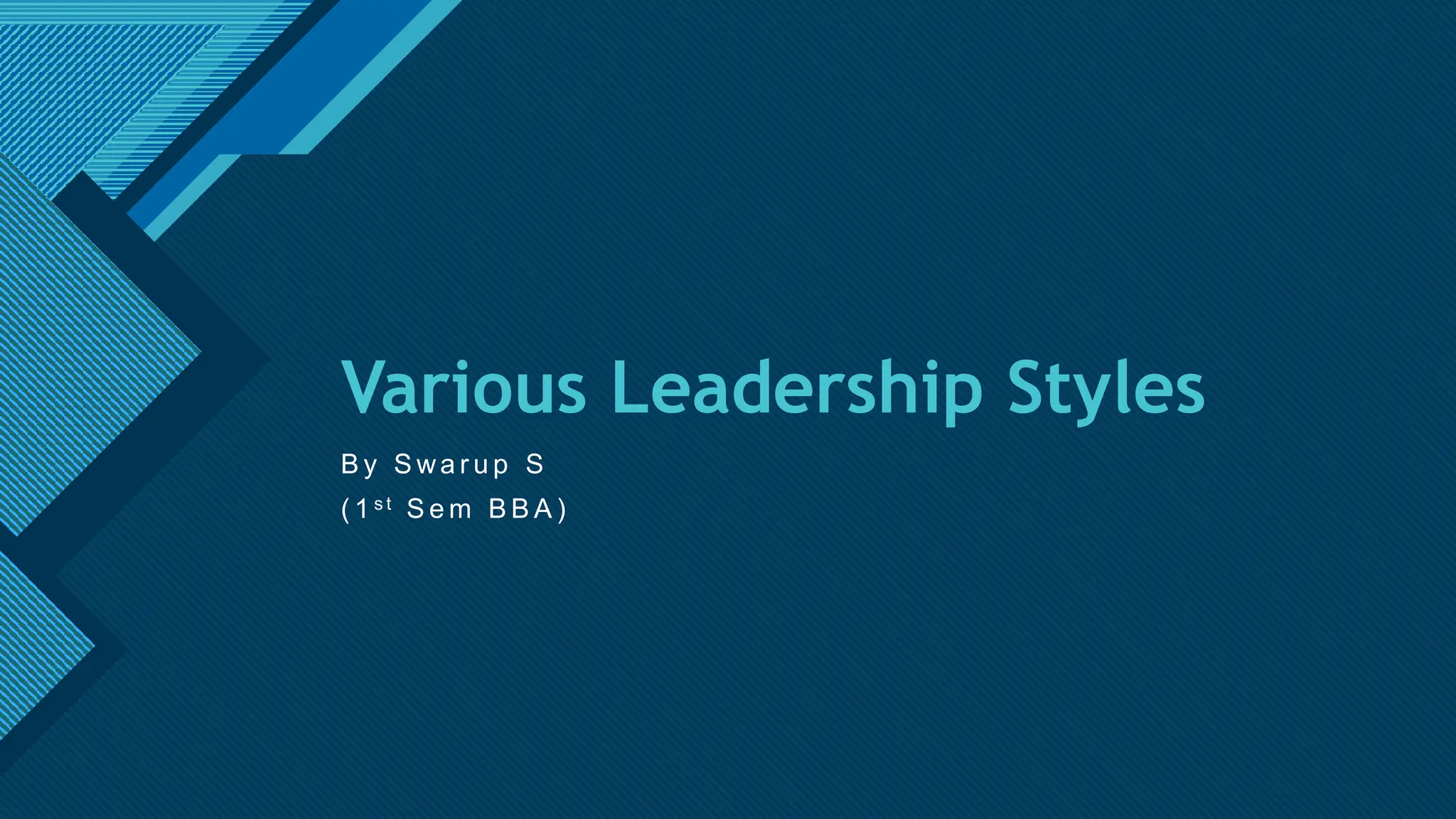 Various Leadership Styles With Advantages and Disadvantages Of Each PPT
