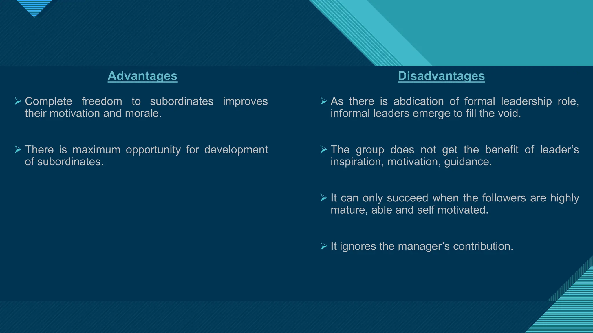 Various Leadership Styles With Advantages and Disadvantages Of Each | PPTX