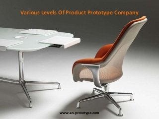 Various Levels Of Product Prototype Company
www.an-prototype.com
 