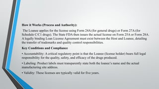 Various Licenses in the Pharmaceutical Industry: Regulatory Framework ...