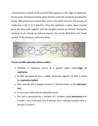 Various model of DNA replication | PDF