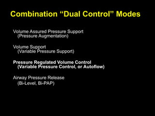 Volume Support Mode Various ventilator modes for healthcare! | PPT