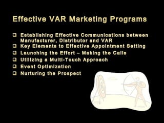 Var Marketing Programs1 Rev 060909