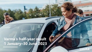 Varma’s half-year result
1 January–30 June 2023
 