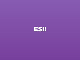 ESI!
 