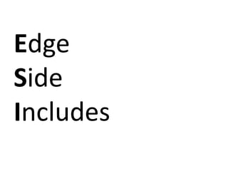 EdgeSideIncludes