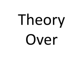 Theory Over