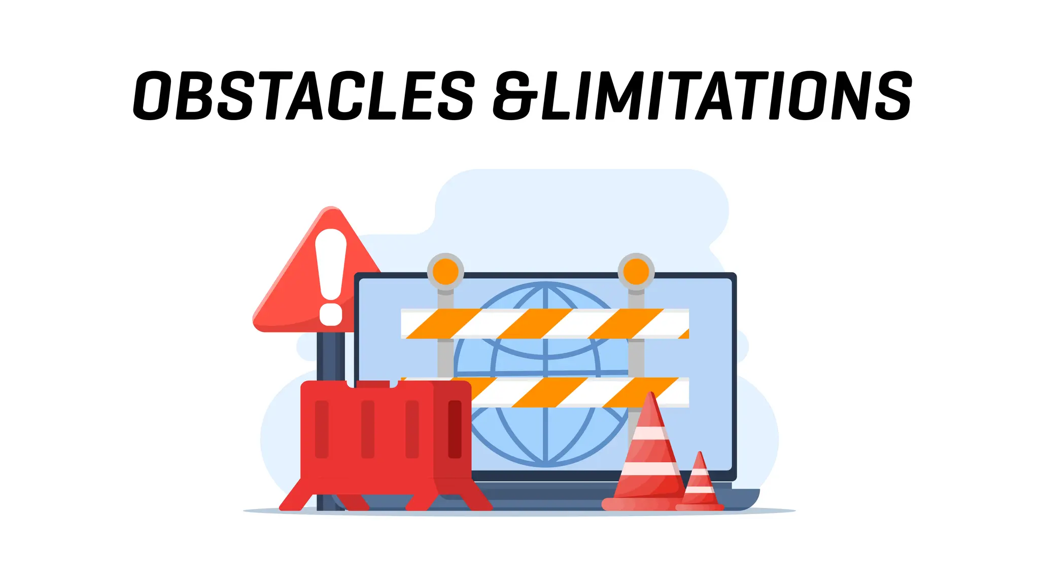 OBSTACLES &LIMITATIONS
 