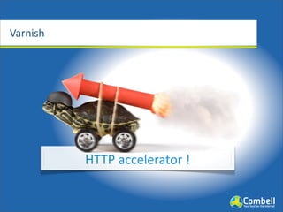 Varnish
HTTP	
  accelerator	
  !
 