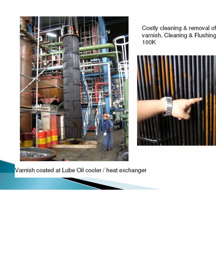 Varnish in turbine lube