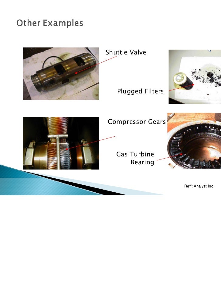 Varnish in turbine lube