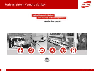Poslovni sistem Varnost Maribor
70-76 www.varnost.si
 