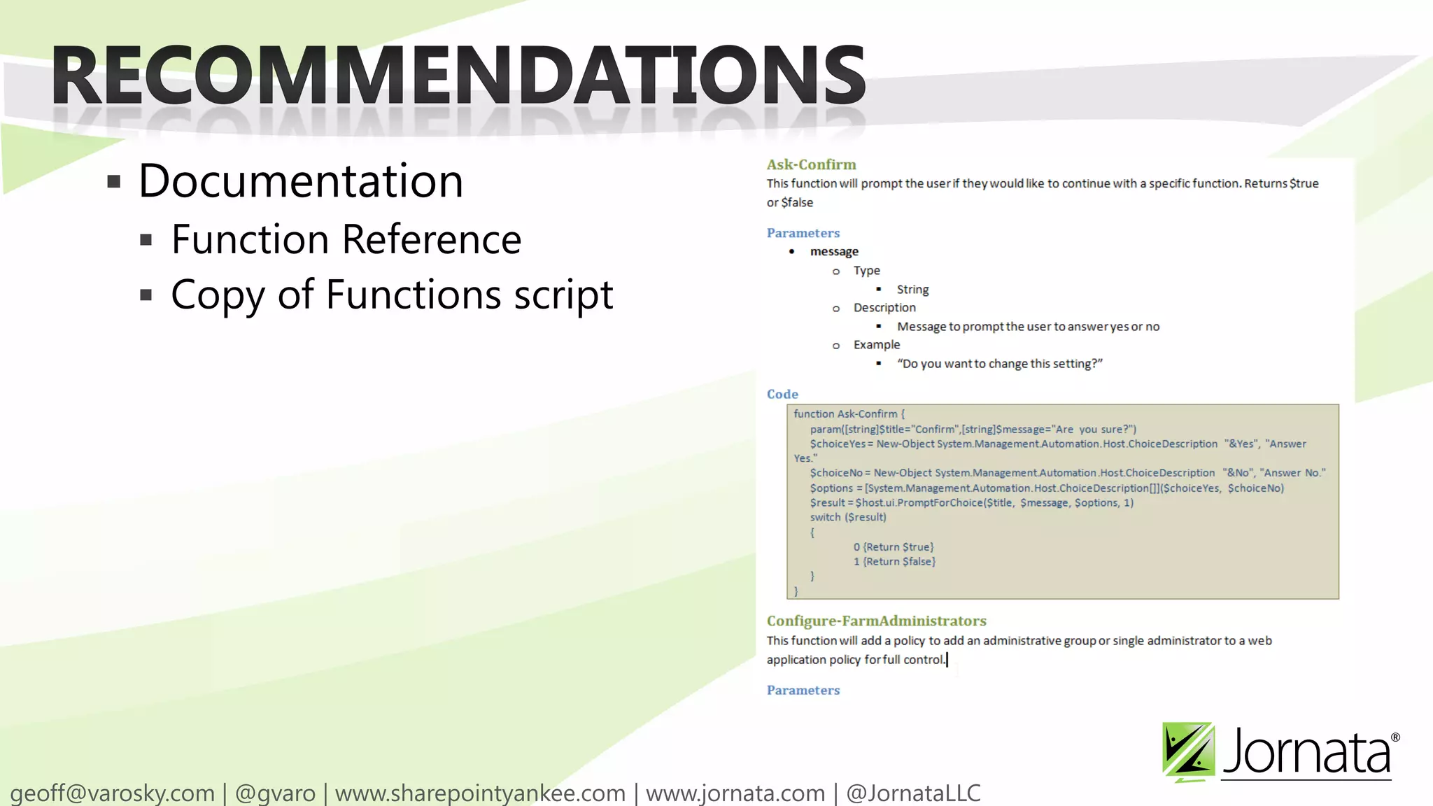  Documentation  Function Reference  Copy of Functions script 