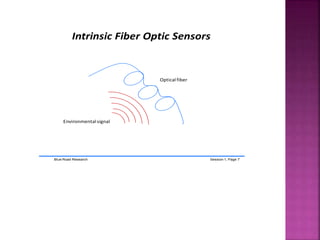 Intrinsic Fiber Optic Sensors
Blue Road Research Session 1, Page 7
Environmental signal
Optical fiber
 