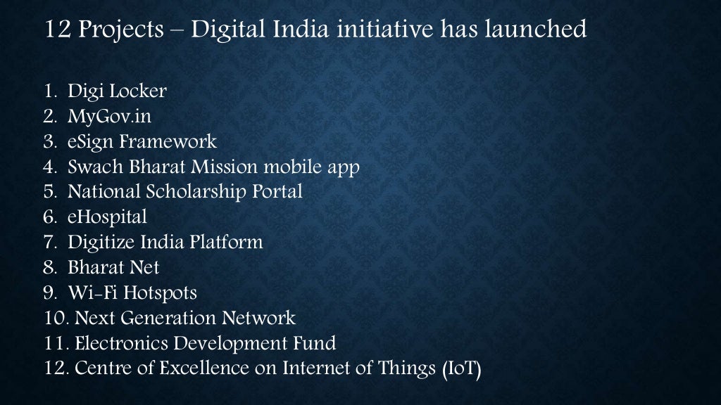 Digital India Initiative