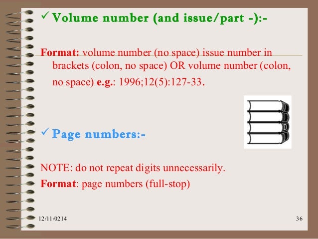 References-Importance and writing Style - How Many Issues Are In A Volume