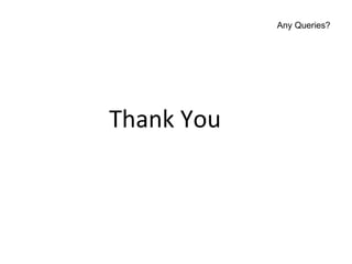 Thank You Any Queries? 