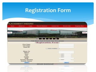 Registration Form
 