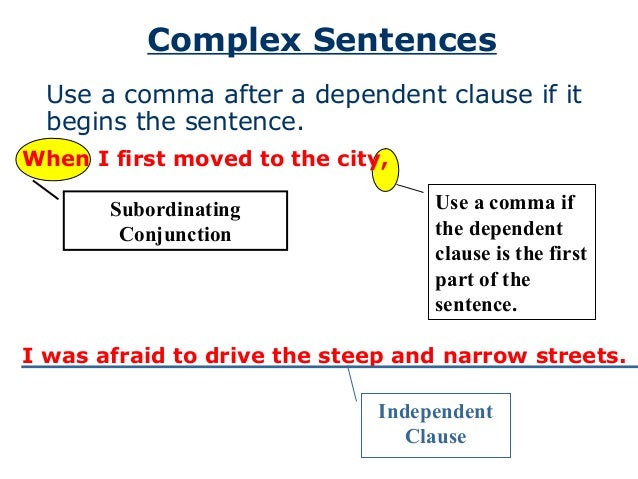 Varying sentence structure