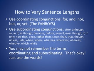 use vary in a sentence