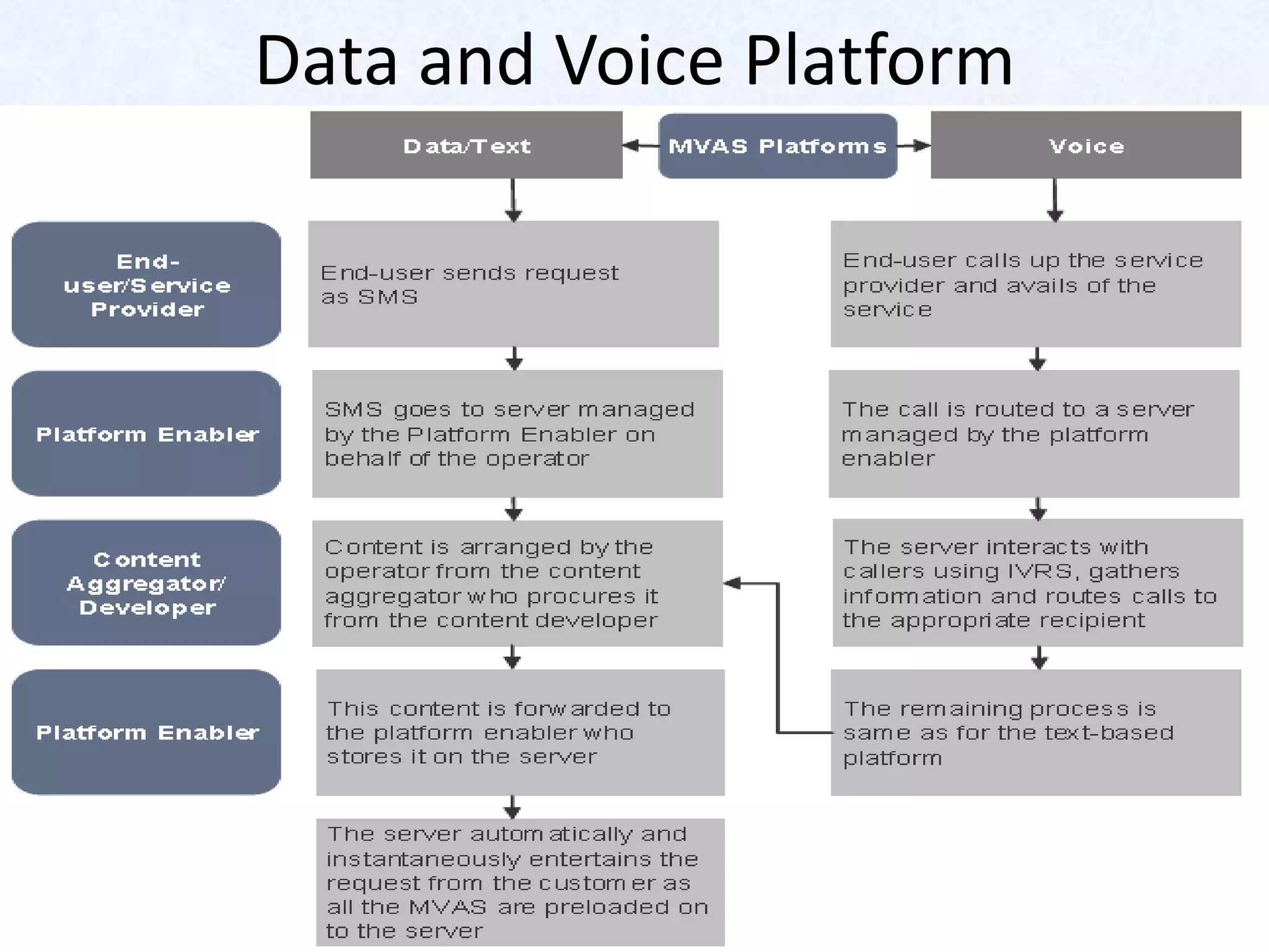 Data and Voice Platform
 