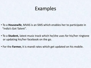 Vas Examples VAS | PPTX