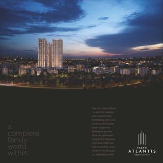 Vasavi Atlantis In Narsingi | PDF