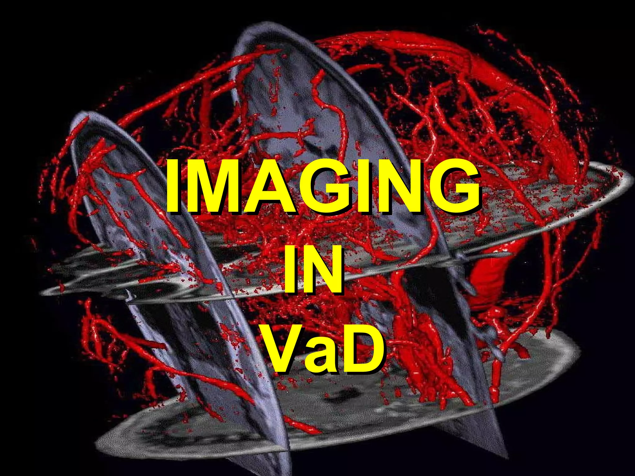 IMAGINGIMAGING
ININ
VaDVaD
 