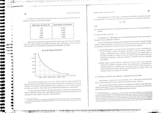 39
j ',"''T..' i'IV,("
QJ ｾ J(."I
b) efeito renda: quando aUIl1CI1t"J o preço (k um bC111 1 tudo o n1Jis consuntc
(rcnda do cOllsun1idor c: preços de Otl((OS bens const:.llHt:S), O consunlidor per-
de ｾＩｯｬｫｲ ｾｈＮｬｴｬｩｳｩｴｩ｜ＧｯＬ e ;1 den1:tnd:1 por eSSe produto dilninui. Assin1, ctl1bot':l. Seu
salário monetário n30 tenha sofr-ido 11el1huma alteraç:io, SClt saLírio "réal", ém
tc:rmos de poder de compra, I,)i corroído'.
a) t.:fc:ito substituiç:lo: Sl: lllll bCfn possuí lHl1 subsrinHo1 Oll ｳ･ｪｾ｜Ｌ outro bem ｳｩｮｬｩｾ
br que: sJ.tiSt:1Ç:t J. ln<:SI11'.l nc:ccssidJdc l
qU:lndo $C'll pn::ço aLlll1c:nt3.1 coccc:ris
p:lfÍbus) o consunlidor pJss:t ｾ｜ adquirir o bClll substituto) reduzindo a5sil11 sua
dem'I1(b. Exemplo: Sé o preço da caixa dé tús!'lI'OS subi,' delllasiachmente, os
consumidores passar30 a dern'I1<lar isqueiros, reduzindo as,im sua ckmanda
por fósforo;
Q., ｾ q,unlidade procuracb de um lkccrmin"do bem ou serviço, num dado l'niodo de
ｴｾｮｬｰｏ［
l' = preço do bem OL' serviço.
,vlalem;Hicall1ente, a rdaç;io cntrc a <]uoIHilb,k ,kmalllhda e o preço dc um bem
ou servil'O pode sn "'prcs", peb ciul1uch liIlIÇ.i() Clcm;l/ld,l ou c<Jllaç.i() c1;] demal1eh:
onde:
2.3. Outras vari'lvcis que afeLm a dt:lllanda de um bem
A express30 Q" = 1(1') signi!ica que a qU;lI1ci,bde demal1lhda Q" é uma funç301
do )['eço 1', isto é, depende do preço 1'-
A curva de demanda é nesativamel1te inclinada dcvido ao ebto conjunto de dois
f'Hores: o dêito subscituiçõo c o d<:ico rencb. Se o preço de um bem aumenta, a qt!l:da
cl., q,;;lIHichde de,lI;lIHbda seLi provoc;Hh por es:;cs dois d<:iros som;dos:
EtCtivarnence, a proCUD ele uma mercadoria n:lo é inl1uenciada apenas por SéU
prcço. Existe um'. série de outras nriciveis que também atecam a procllf'a.
Para a maioria dos produ[()s, a procura ser:i também at<:taeb pela renda dos consu·
mido,-c:s, pelo pre,;o dos bens subsowcos (ou concorrentes), pelo preço dos bens com·
pkmencares e pelas fJrcferéncias ou h;ibiros dos consumidores.
2. EXl5TC UI1lJ C(CJ.O i Lei d.l DClll.lnJJ. - o h:m dt: (;itli.:1l DlI P.lr;IlJoxo de Cil1co, ESS.l siwJçlo. ｰｯｵｾｃＩ
pro,;Í-et de ocorrer ＱｬｾＱ ｰｲＵＮＨｩｾｊＬ JCOIltc.:..:C qtlJ.lldo hj um:!, rebio dir<tJ enuc preço c qU;lllridJde pro":Ir:al.l du
bem «(tlf":!, d, dl::111Jlllb ｰｯｳｩｴｩ｜ＢｊｦｬｬｬｾＡｬｴ＼ＧＺ indin:.l.!J). CÜnJo Ulll exc.:lplo. sllponlu que:ls ｰｃｓＧｩｬＬＩｾｬｓ (OIl:'oUI1lJI1l unlJ,
hr.nJc qllJluidJ...lc dI..' ,I1l produw l.;' <.jllC o...·ocr;1. 1lIll.llllll:J. no prt:"l) ､ＨＮＭｾｾ･Ｚ bcnt. Com n J,llllleIH(l de seu ｰｯｾｬ｣ｲ
ｬｱ｜ｬｩｾｩｲｩ｜ＧＨｬＮ JS posoJ.s. c.:m "r:.z de: f.Sr,H 11I.lÍ'i nes.'íe proJuro, dn qllJI jí ndo cn[sriJJJ.s. redllzem seu (on'UlIIO,
dCIlIJIIl.UH!O ｬｈｉ｛ｲｯｾ - ou sei.l,.1 qllnlJ. dc I'rc.:<.;o 1c'lHI J. llllCdJ. do ({Hl ..tllllO.;) ,-U;,; -:;nllrfJril J Lei JJ DcnlJnJJ.
•
'j
I
!
I
J
I
1
,
*
i
I
I
j
I
i
1
,
I
I
I
ｆｵｮＬｾｪＺｩｲｮｕｬＨｏｓ de ｦＮﾷＧＺｵｮ｣ｭｾＱ
Curva de Procura do Bem X
-------------------_._-----------...---------
'-
ｾ
ｾ
ｾ
;;
5 ｄｾｭＨｬｮ､｡Ｌ delta e cqui!it)rio (jt? ｲｲＺ･｛｣ＮＮｾｴｪｯ
1,00
3,00
6,00
8,00
10,00
2.000 4.000 6000 8.000 10.000 12,000
,
,
,
, ,
___ 1. I : __
,
----1-
,
,
- - - - T - - - - -j
,
,
,
I I I I I
____ .L 1 1 1 ｌ｟ｾ O
j l i : ＬＭＭＭＧｾ
OUiJnudade
8.00
6,00
4,00
2.00
Preço
10.00 t----
ＮＭＭＭＭｾＭｾ
f Alternativa de preço ＨＤＩ｟ｉ｟ｾｵ｡ｮｾｾ､｡､･ ､･ｭ｡ｮ､ｾ､｡ -l
12000 ｾｊ
8.000
4.000
3.000
2.000
38
A rehçjo qU:llltid,llk/preço procuroch podc ser ,'cl"Tsctll"d,1 1'01' urlLl es'-:lb ,!c,
procurJ) cOI1/orme J. aprl'st:'IlLlda 3 seguir:
Outr" forma de "presenc"r essas divers"s "Itcrn:ltivas seria :ltravés cb L-uru de pro·
cura. Par" tan(O, traç"mos um gráfico com dois eixos, colocando no eixo "Cnical os
virios preços 1', e no horizontal as qualHidades (kmandadas Q..-s5im:.
()s ｣ＺｴＮＺｯｮｯｬｬｬｩｳｌｬｾ Sllp<"')elll que a ｃｬｬｲ｜Ｇｾｬ ou a l.:5CJb tk procura n:'clJ Js prd(rclci:.ls
dos consumidores, sob a hipÓtese de que es[;io 11Ll.ximizand" sua utilicblk, ou srau de
sacisElç30 no consumo cbqude produto. Ou seja, subjaceme J curva h.i to(b uma teoria
de valor, que envolve, como vimos, os fundamentos psicolóSicos do consumidor'.
A curva de procura inclina·se de cima par" baixo, no semido da esquerda para a
direica, rd1ctinlio o falO de q11e a -quantidade flrocuraJa de determil)ado produto "aria
inversamence com rdaç30 a sell preço, coerais pariblls.
l. ｅｾＧＩＮｬ p.lrtc d.l JrLÍlist: rni..:rOn"(lllÚnli','-J' dcnonlÍl1.lJJ. TC/JrI.l ,lo COfl.>llnlltfUL COlllt) ｾ n:l.1 [i'J fIll:lHt: ［ｬ｢ｾＨｌｉ
rJ., illdll'ii'c ,.-om rJ7.();Ín:1 sr.HI t.lt: túrnlJli"lJ')".lt) nlJ(cmjEicJ, ll.lO 1.·(h(UlllJ ｟ｾＨＧｲ di::;(Uli,lJ. r.::1I1 (tI!",>o,> inr((), I(')ri,)')
de E;.;onoll1iJ
ｾ
f
Ｎｾ
;$
,.
ｾ
•
•
•
.1ft
•
..•
•
•
-I
.i
••
":"'
,i"
ｾｬｾＢｬ
1
_I
:1
....
-
｟ＮＢＺＬＨＬＬ［［ＮＬＬＮＢｾ ..............ｾＮ
..
-
..
..
..
...
...
 