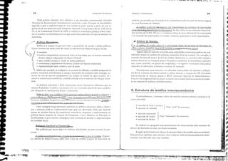 ii
Ｎｾ
ｾ
(
C
C
ｾ
C
<
,
ｾ
,
ｾ
e
fi
ｾ
4
I $
I
I. ｾ
j é
j: ;1
.'
.!:
ｾＡ
;
::' ｾ
;!!
ii ｾ
..H
'"
ｾｬ
ｾｬ
Ｚｾｉ
ｾ
il
ｾｉ
,I
ｾｉ
(I
fI
!l
TI:
89
""""" ｾＢＢＢｨｬＧＮ［＼ﾷｗｲｶ｟ＢＬＭＧＬＮｾｾ ＧｽｪＢＧｩｉｬＨＢＢＧＺＧｾ •. ｜ＬｾｽＧｩｴｉＮＧＢｾｾＬＬｬＨＺｉｾ ＬＮｦＬｾＬ ''''i/_U''•• ,;,.1"
PJrtc '''rc:1I'' da CCOllOllli:l.
Parte Hlllollctárian d.l ccon01lli;l
• lllcrc:ldo de bens e 5c...T·iços
;. mcrcado de trabalho
• 111CrCldo 1l10JlcL1rio }
• mercado de tí(lllos
• mercado de divisas
Introduc,lO ｣ｾ 1<1acroeconOnlr.:l
,1It Política de Rendas
. ..
( - 1 pofírka de rendas referc-se " inrcrvcnç;lo direta do 1!00'e[!JO na formação de
ｾ､｡ (sal:írios, aluguéis), atr"vés de controle e conle!JmcptQ de preços.
Alguns tipos de controle exercidos pelas autoricbdes econômicas podem ser con-
siderados elelHro do :1l11bito das políticas ｬＱＱＨＩｮ｣ｴｾｲｩ｡Ｌ fisc"j ou cambi,,1. Por exemplo, o
controle das tJ..X:lS de juros e da taxa de dmbio. Entretanto os cOIH,oks sobre preços c
ｳ｡ｬｾｲｩｯｳ situam-se em categoria própria de política econômica. A característica especial é
que, nesses controles, os preços .1';0 congcl.1dos, c os agentes econômicos n50 podem
responder às illnuências cconóllliclS nOt"lllais do mcrcl.do.
c.imbio), ou permitir que ela seja Ilexívcl c dctermin:lda pelo nlcrcldo dc di,·isas (rcgimc
dc taxas flutualltcs de c:imbio).
.1 vo/!tiCJ cOI1)crÔ:J! diz rtspciro ;lOS instrurnCO[O$ de incentivos às CXportJçÕCS
［ｾ IpJl ｣ｳｲ￭ｮＩｬｬｉｑｾ､｣ｳ｣ｳｴￍｬｮｵｬＨＩ JS il1lPorqcÜcs, ou SCj;1, rcfere-se 3US CStíll1ldos fiscais (cré-
dito-prêmio do ICMS, IPI etc.) e creditícios (taxas de juro, subsidi;,das) às exportações
e ao eontrole das importações (via tari("s e barreiras qtJ;1l1titatins sobre importações).
4. Estrutura debrlálise macroeconomlca
Normalmente esses controles "lO utiliZ:ldos corno polític" dc combate à innação.
No Brasil, a Iixaç50 ela política salari:11, o sal:írio l11ínill1o, a "tllaç';o do CIP (CollSelho
Interminisleriai de Preços), dcpois o SE.."P (Secrctaria Espcei,d de Abastecimento e
Preços) e os congelamentos de preços e s:1Lírio$ 110S rl'Ccntcs pLlnos econôlllicos SitUJln-
se no coIHex to de políticas antiinfbcion,íri"s.
Tr:1dicion:11I11ellte, a eSlrtilm;1 b:ísica do modelo nlacroccollúm;co compõe-se de
C;IlCO l11c((:1(105:
As Ｎ｜Ｇ｡ｲｩｾｶ･ｩｳ Oll agregados m"crocconómicos 550 determinados pelo encontro da
ofena e da demanda em cad" lIm desses mercados.
A seguir apresent"mos um csboço da estrutura b:ísica do modelo l11aeroeconômico.
Nos próximos capítulos, essa estrUltll·a, bem como as vari:í,·eis l11acroeconômicas deter-
minadas, ser:í discutida com m"i, detalhes.
FunO(lmentos de ECOnOlillJ
_ _ _ _ _ _ _ _ _ _ _ _ _ _ _ _ _ _ _ _ _ _ _ _ _ _ _ _ _ _ＭＭ￩Ｎｾ . ._.n_.___________ Ｎｾ
8S
Ｎｾ f,.olítica MonetórÍQ
Politicas Cambial e Comercial
São políticas que atllam sobre as ";lri:!veis relacionCldas ao setor externo da eco-o
nOlma_
Toda política tribul:íria dc'·c obedecer a Ulll prinCIpiO cOllStitueional, chail1ado
Princípio d.1 A.ntcrioridJdc (antcriormente conhecido como Principio da AnuJlidade),
segundo o qual a implementação de uma medida só pode ocorrer a partir do 3no se-
ｾｵｩｮｴ･ ao de sua aprovação pelo Congresso Nacional. Como consta do art. 150, inciso
lII, b, da Constituição Federal de 1988, " vedado JS autoridades públicas cobrar tribu-
(Os no mesmo exercício linallceiro el11 que lenha sido publicada a lei que os instícuiu ou
Jumcntou.
As políticas ｭｯｮ･ｬｾｲｩ｡ e fiscol rcprcsellt:lm meios :lllernati,·os difercntes p"ra as
mcsmas IinaJicbde5. A politic:l eeonômie" deve ser exccutada através de uma combina-
ç50 adcquada de instl·umcntos fiscais c monet:írios.
Uma vantagem licqiiclltcmellle apolHada rI;, política monetcíri" sobre J fiscal é
quc a primcira pode ser implemellt:lda logo "pós SU:l aprm·:lção, dado quc depcnde
apcnas de decisões diretas das alltorirhdes monet:íri:ls, enquanto a implementação de
políticas fiscais depende de votaç';o do Congresso, c de'·e obedecer ao Princípio da
Anterioridade, o que allmelHa a ､･ｦ｡ｳ｡ｾ･ｭ elltre a tomada de deeis50 e a implementação
das medidas fiS(;lis_
ÁI2-olítica C.1111Ói,1/rcfcrc-sç ; ［ｬｴｬｬｾﾷＢｪｏ do go'erno s.a.l.u:c ;l raxa eie ｣ｾ O gover-
no, através do Banco Celltral, pode fixar a taxa de c:ímbio (regime de taxas fixas de
,
(
Refere-se à atuaçõo do go,"Crno sobre a quantidade de moeda c dtulos públicos.
Como veremos em outra parte do CUlSO, os mStllll11entos dlspollÍ eiS para tal s:io
• emissões
':) ) • reservaS compulsórias (percentual sobrc os depósitoOs, que os bancos comerciais
devem colocar à disposição do Banco Central)
• OpCll markct (compra e ,·enda de títulos públicos)
• redescontos (empréstimos do Banco Central aos bancos comerciais)
regulamentação sobre crédito e taxa de juros
•"'-'sim, por exemplo, se o objetivo é o COntrole da inflação, a medida apropriada de
política monet:íria seria diminuir o estoque monetário da economia (por exemplo, au-
mento da taxa de reservas compulsóri"s, on compra de títulos no open l1larkcr). Se "
meta é o crescimento econômico, a mcdida adotada seria o "umento do cstoquc monc-
ｴｾｲｩｯＮ
ＺＺｾ
 