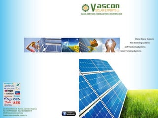 Vascon Solar Brochure