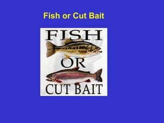 Fish or Cut Bait
 