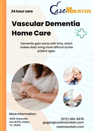 Vascular Dementia home care