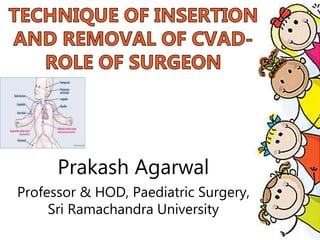 Prakash Agarwal
Professor & HOD, Paediatric Surgery,
Sri Ramachandra University
 