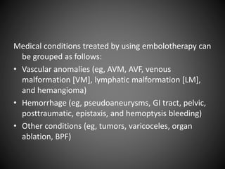 Use of Vascular plugs in cardiovascular medicine | PPTX