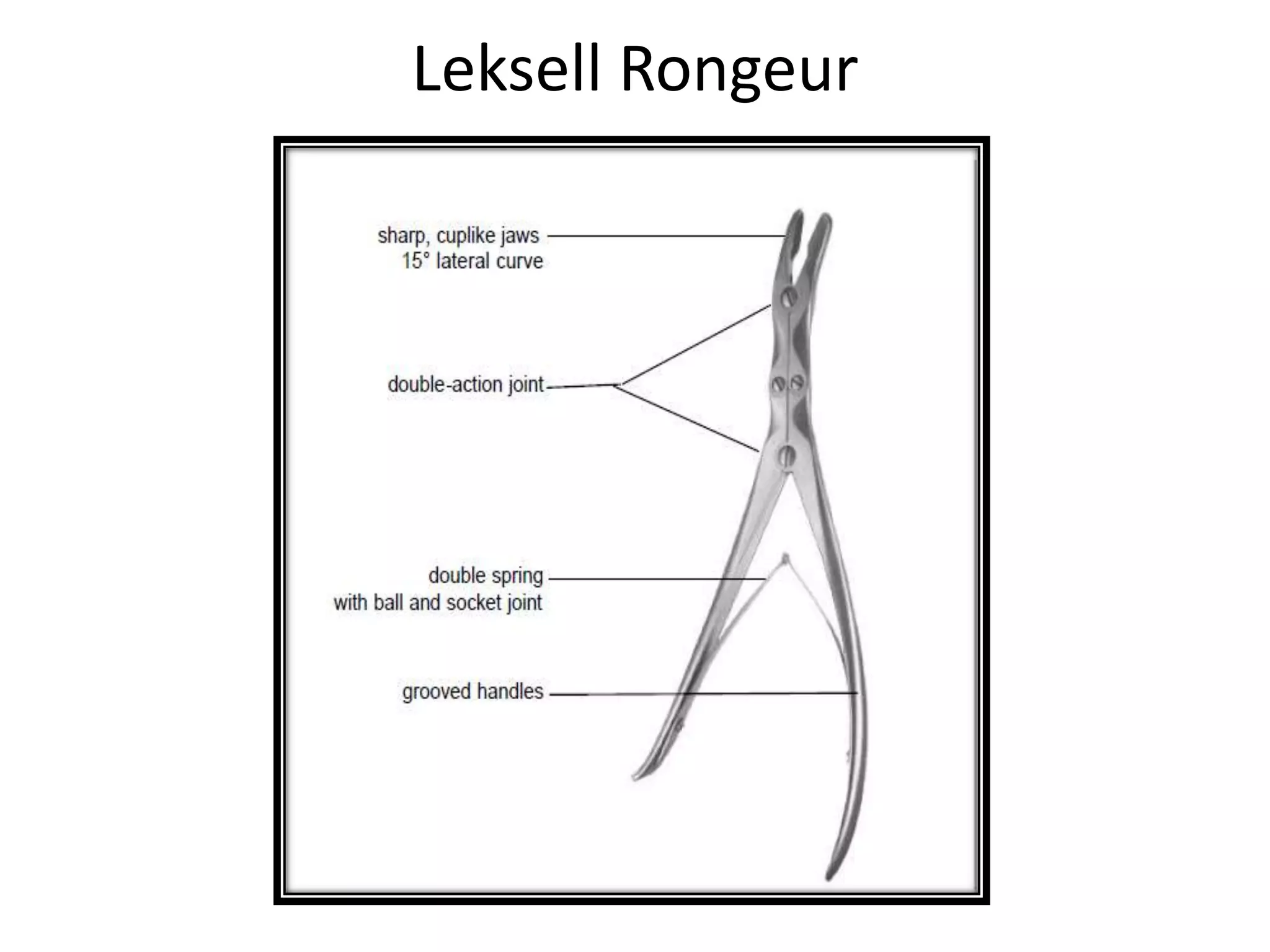 Leksell Rongeur
 