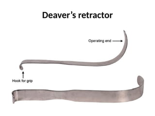 Vascular Surgical Instruments introduction | PPTX