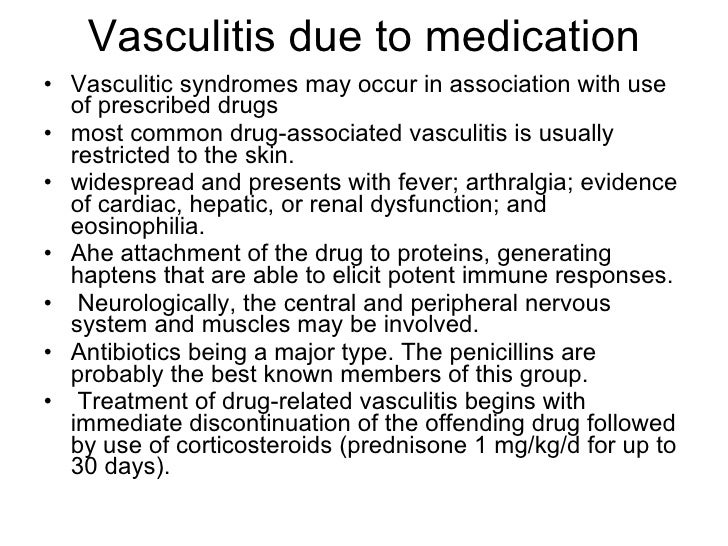 neurologic presentations of systemic vasculitis