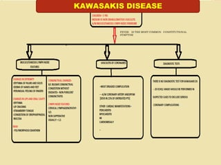 FEVER IS THE MOST COMMON CONSTITUTIONAL
SYMPTOM
KAWASAKIS DISEASE
 