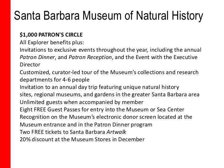 Santa Barbara Natural History Museum Membership Santa Barbara Natural History Museum Membership