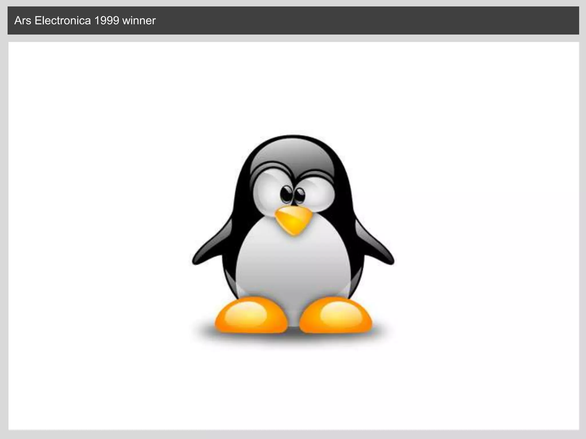 Ars Electronica 1999 winner
 
