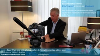 David Artur a enregistré au cabinet un
interview #CestAuProgramme pour
l’émission de 25 juin à 9h50 sur
@France2tv, autour...