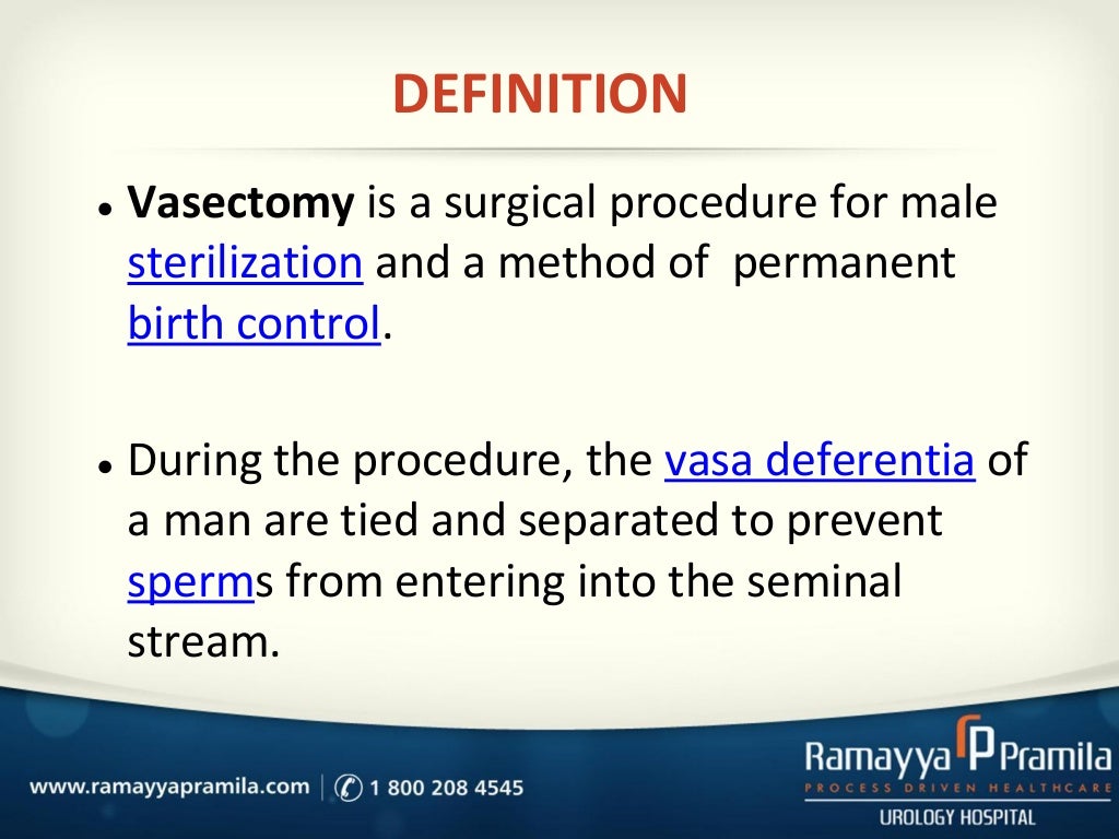 Vasectomy