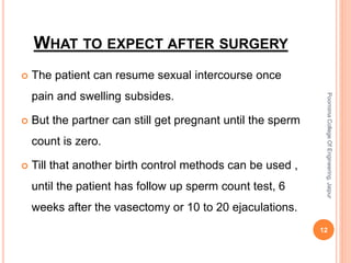 Vasectomy | PPTX