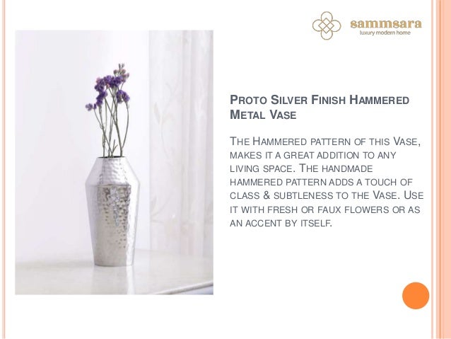 Decorative Flower Vases By Sammsara