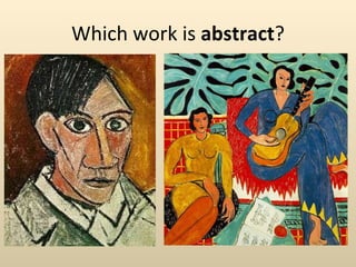 Which work is  abstract ? 