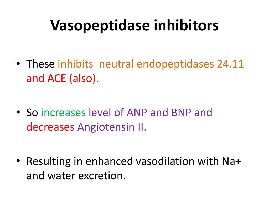 Vasodilators