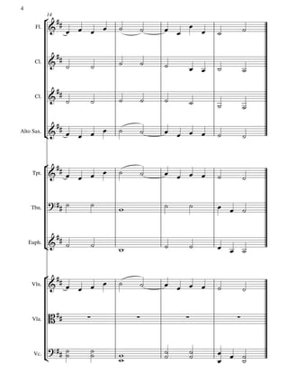 4

             
            14

      Fl.                                 

              
                                            
      Cl.




               
                                  
      Cl.
                                                     
               
Alto Sax.
                                        


             
     Tpt.                                 

                                         
     Tbn.                   

               
                                          
                            
    Euph.
            


             
     Vln.                                 


     Vla.                                   


                
                       
                                            
                                      
                                                 
      Vc.
            
 